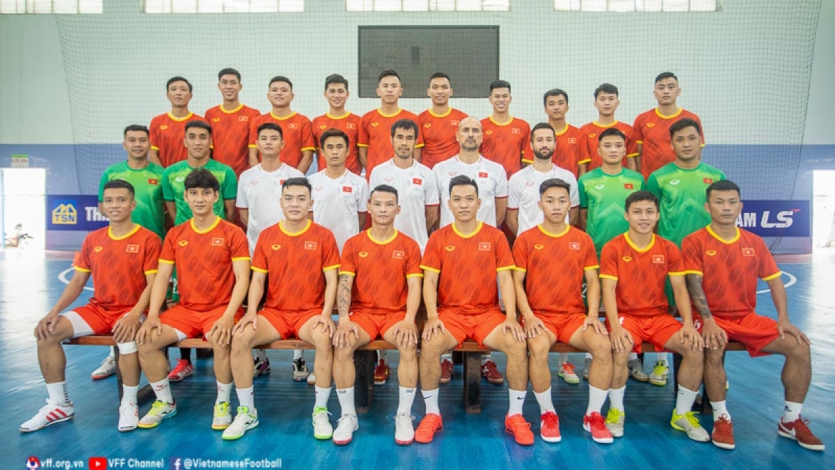 22 players called up to Vietnam futsal team ahead of regional tournaments